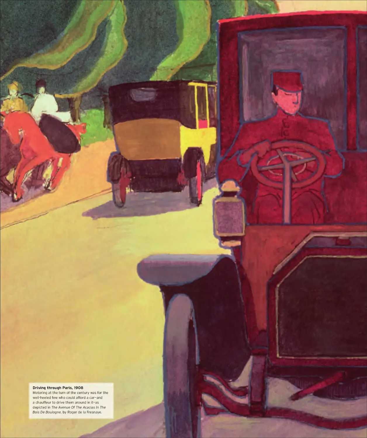 Driving through Paris, 1908 24