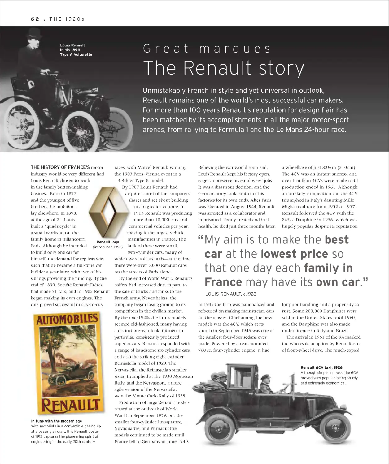 Great marques: The Renault story 62