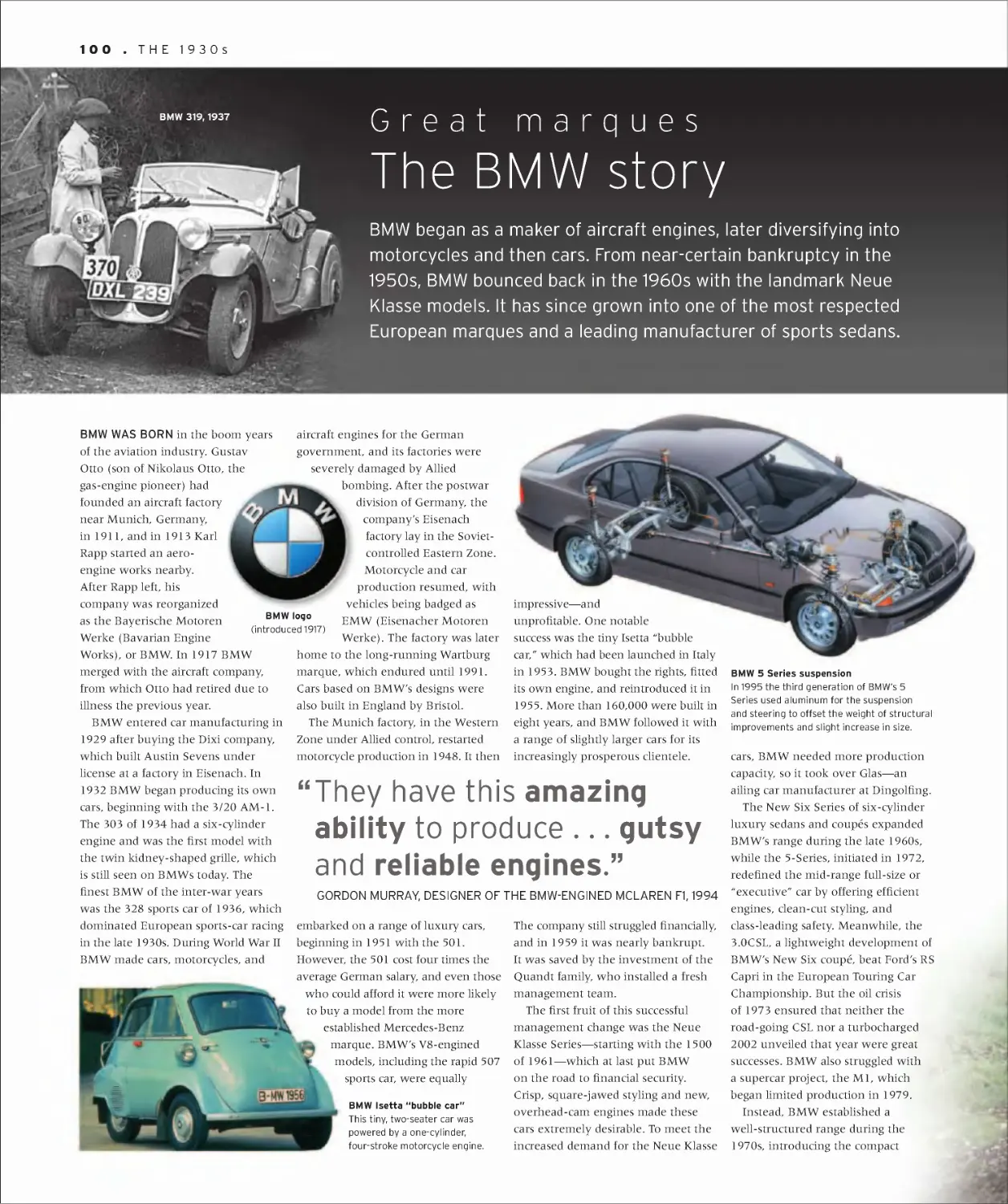 Great marques: The BMW story 100