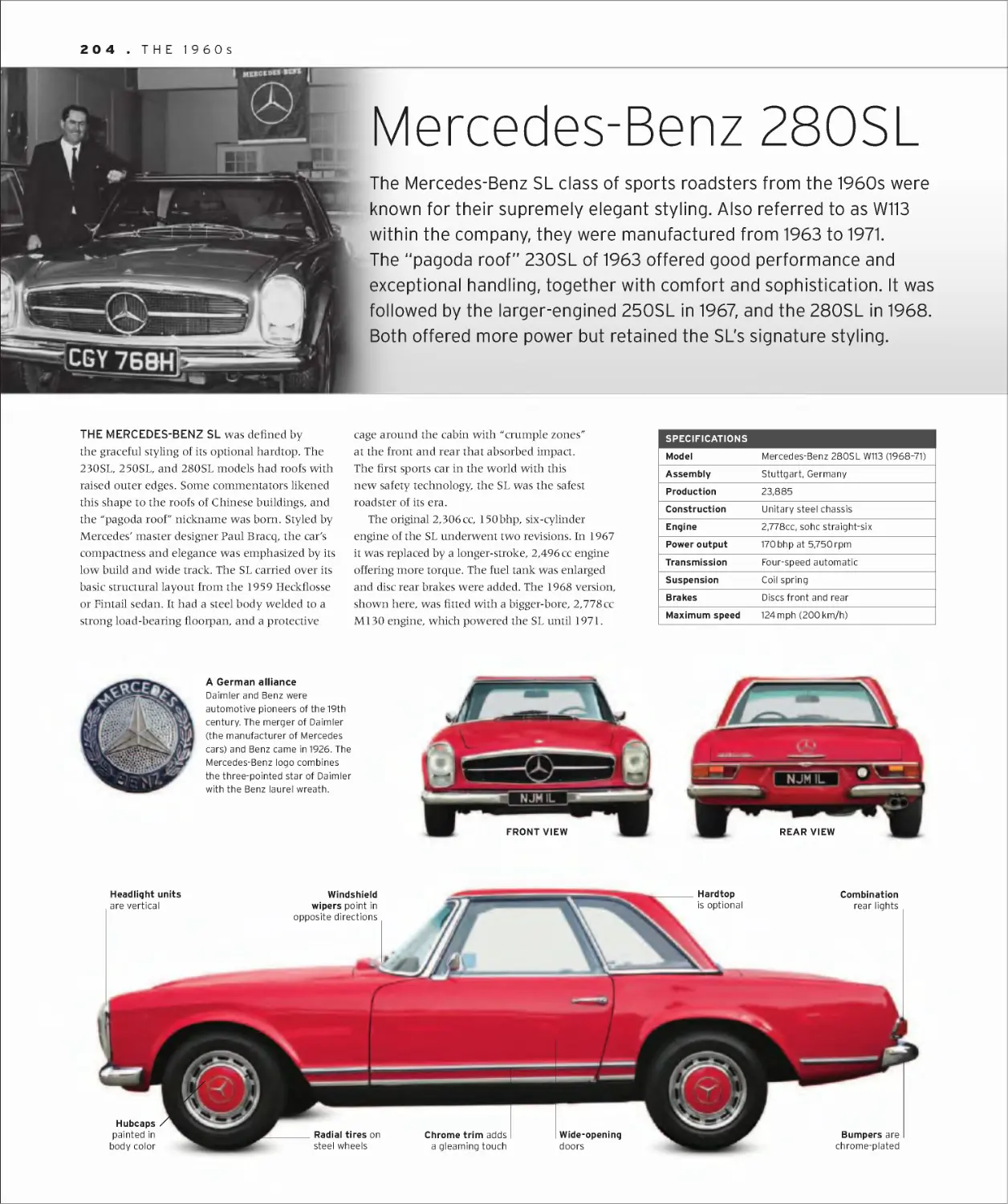 Mercedes-Benz 280SL 204