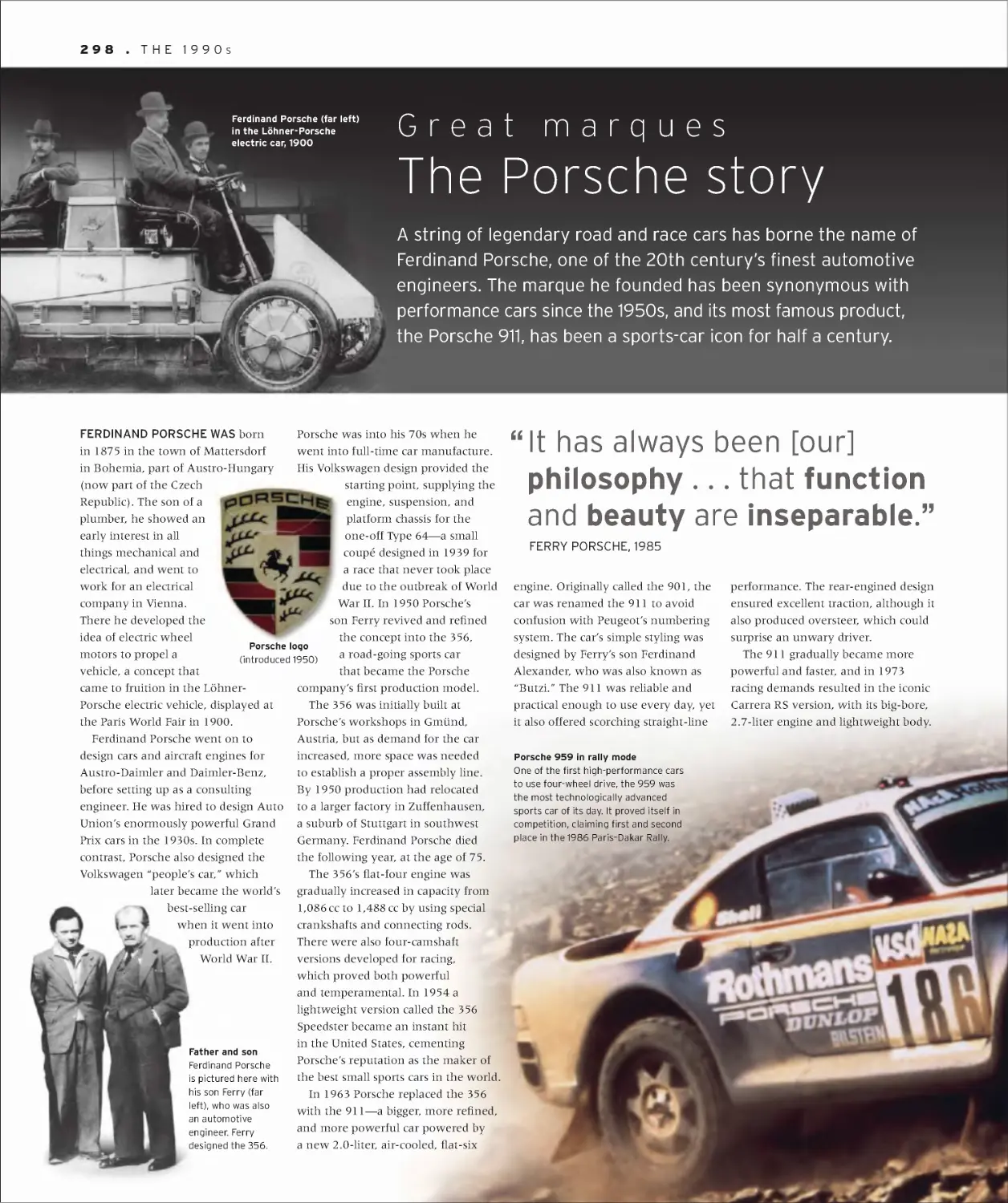 Great marques: The Porsche story 298