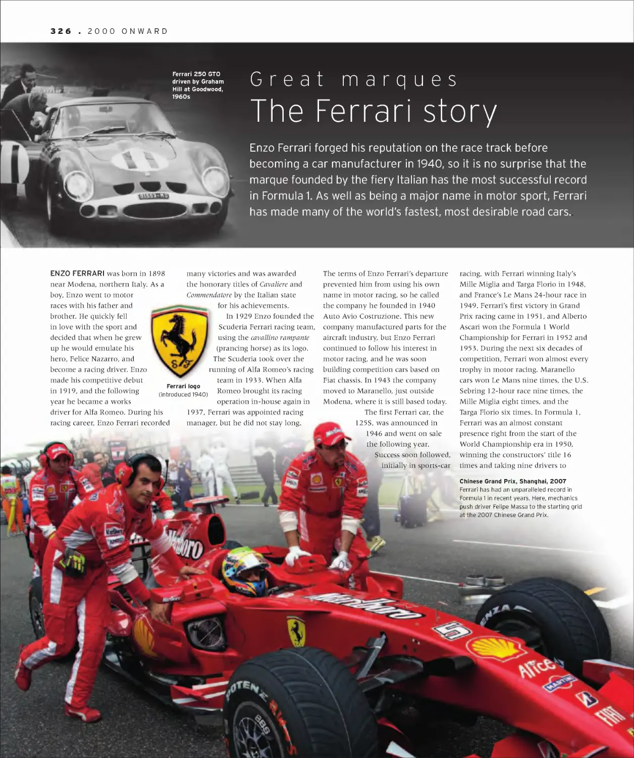 Great marques: The Ferrari story 326