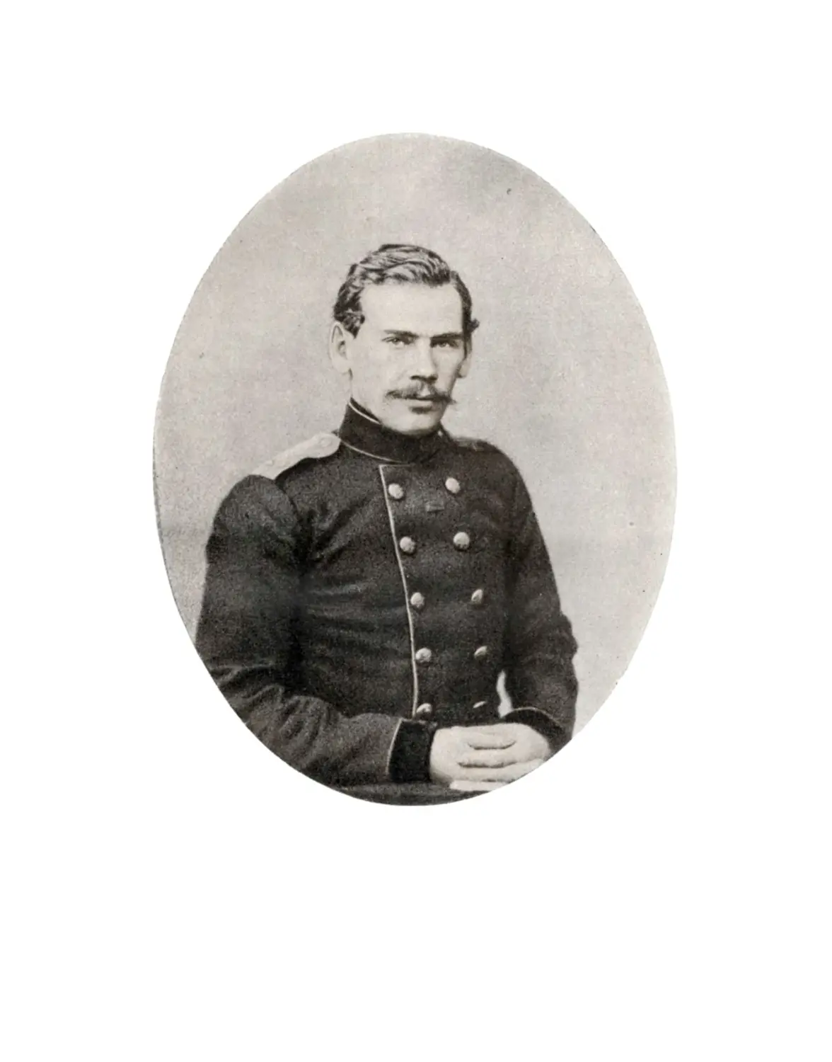Л.Н. Толстой. Фотография. 1856 г.
