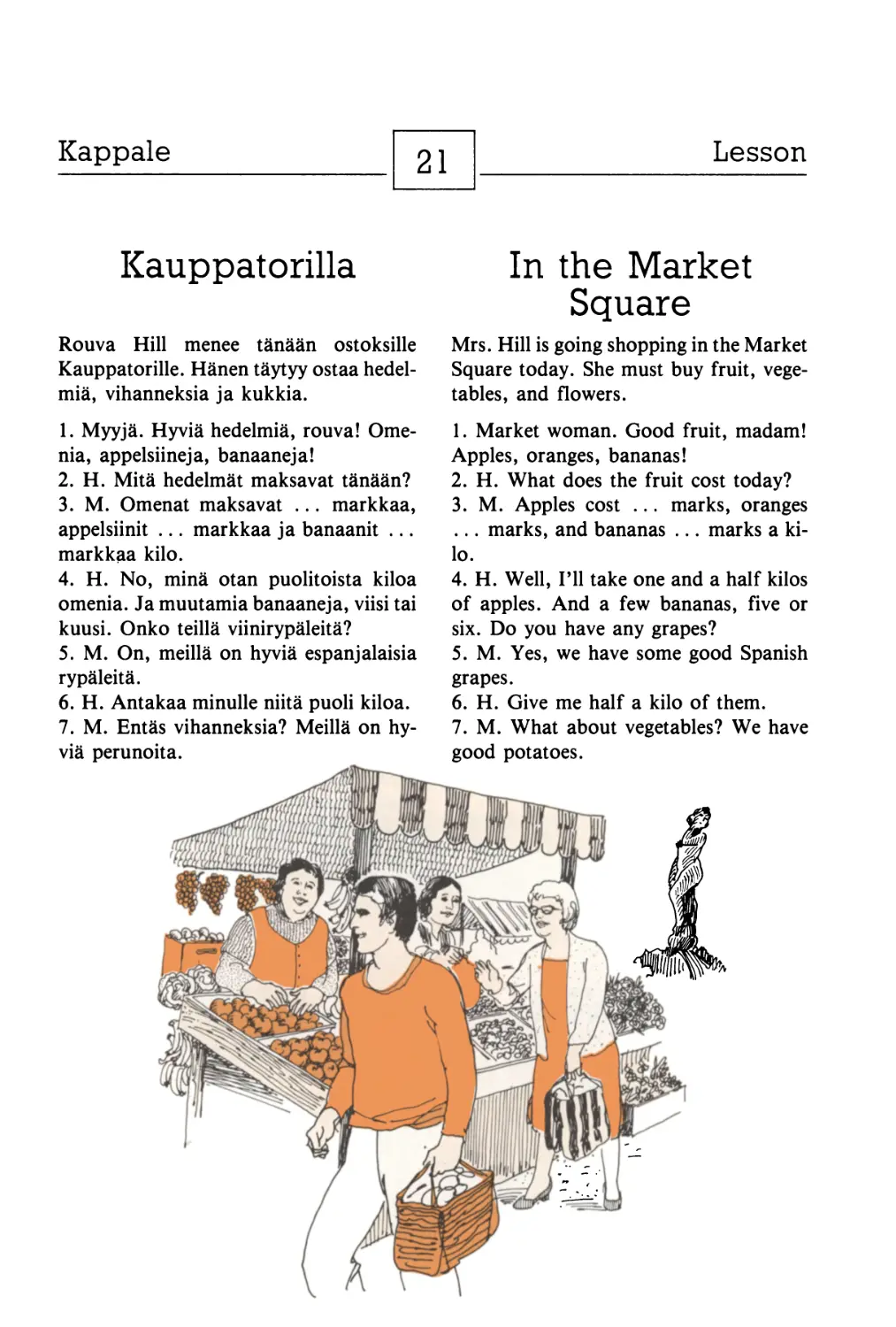 21. Kauppatorilla — In the Market Square