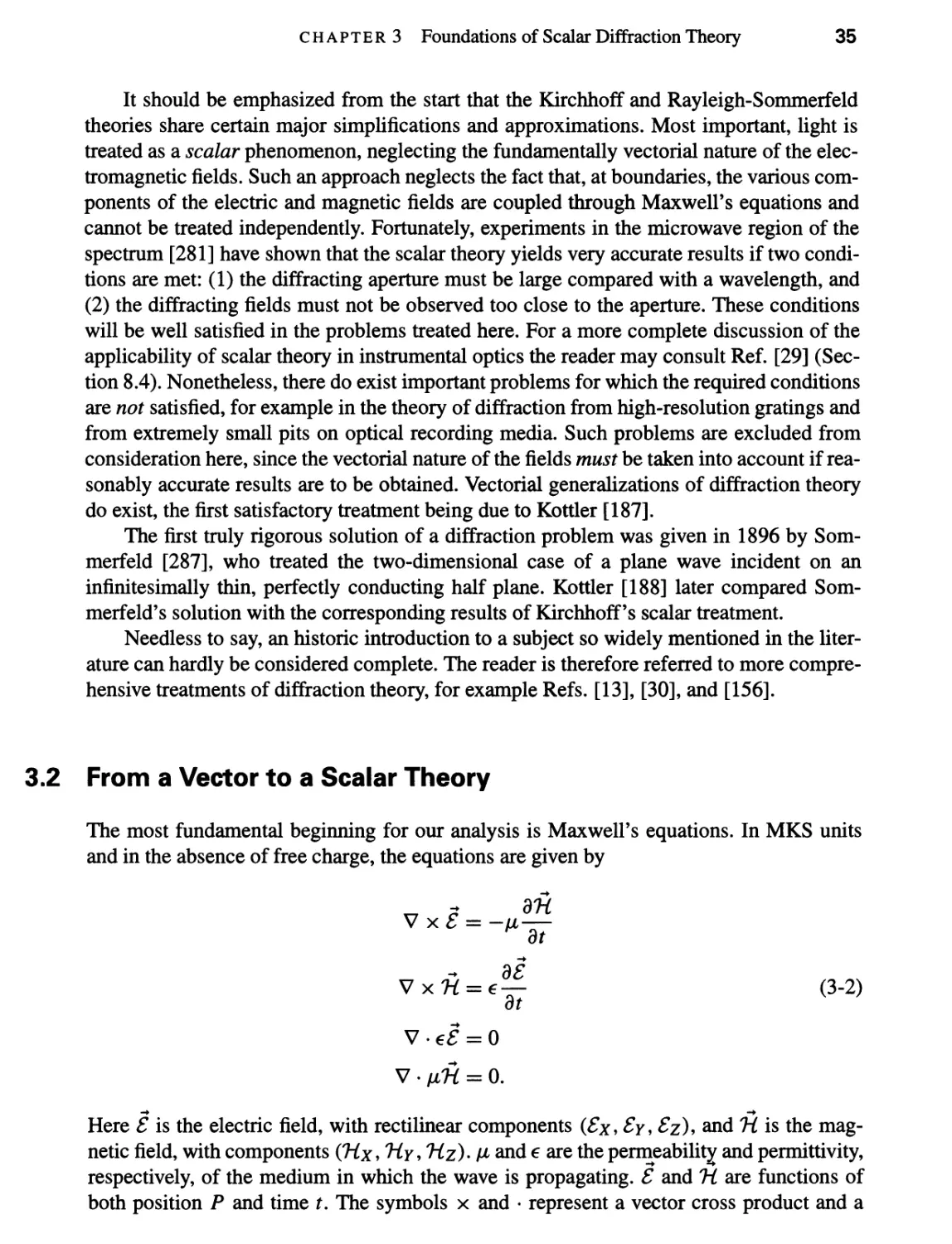 3.2 From a Vector to a Scalar Theory 35