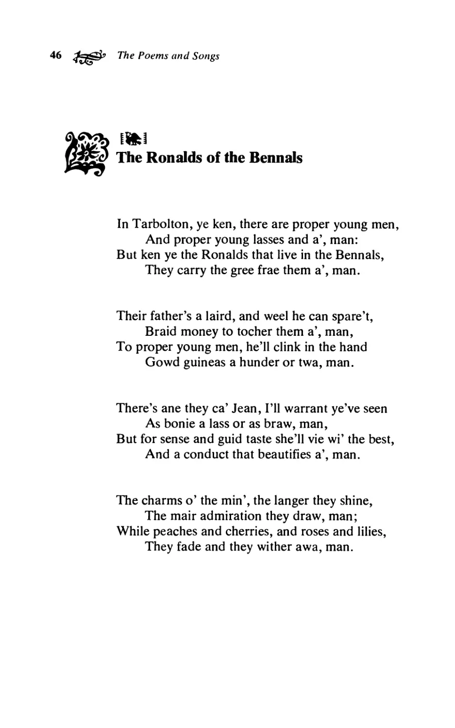 The Ronalds of the Bennals