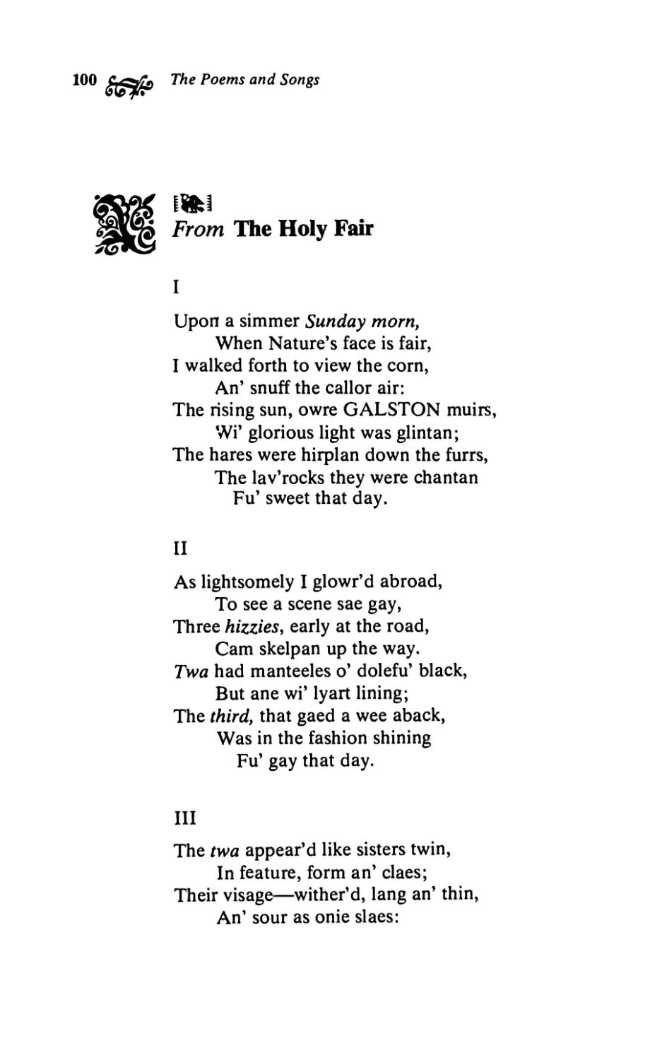From The Holy Fair