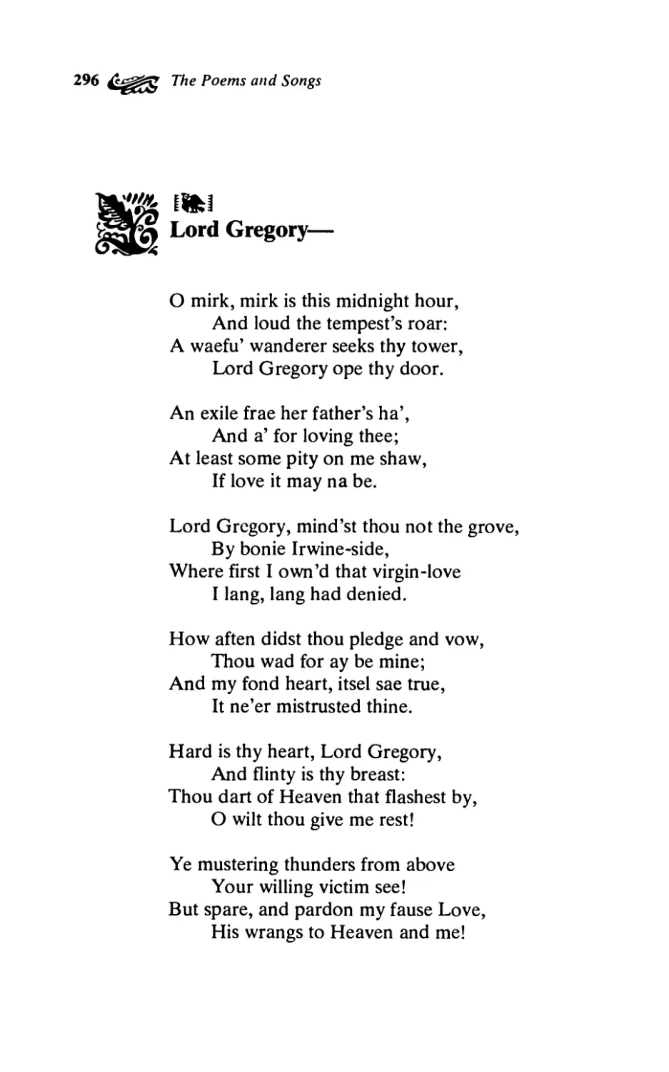 Lord Gregory-