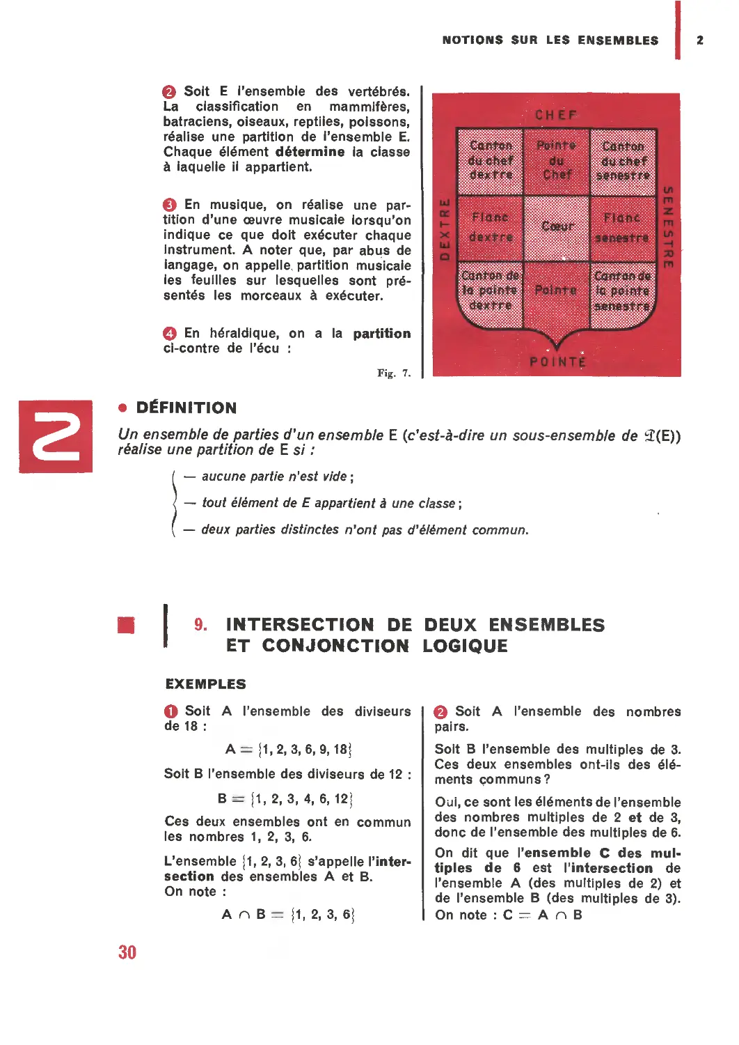 9. Intersection de deux ensembles et conjonction logique