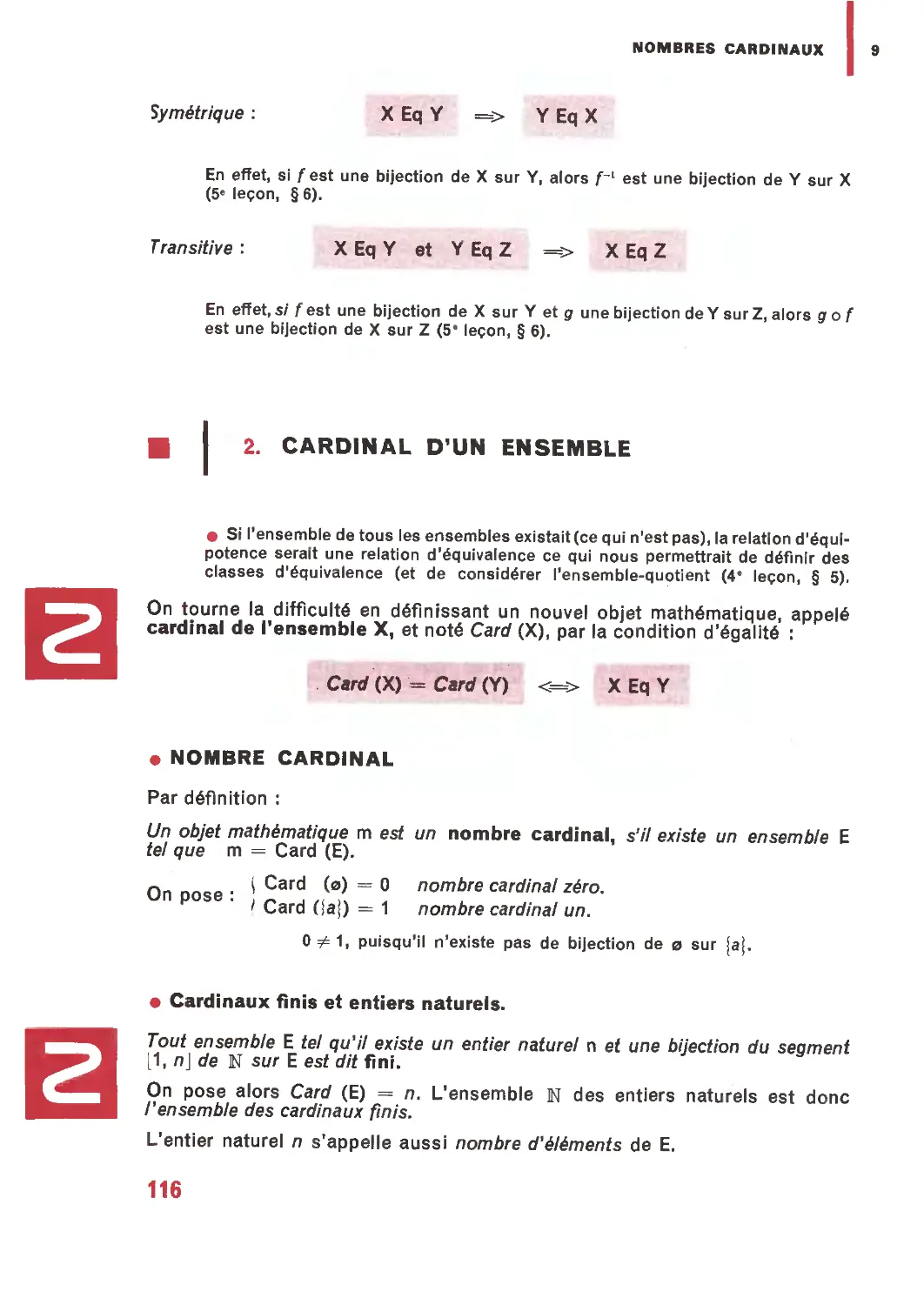 2. Cardinal d’un ensemble