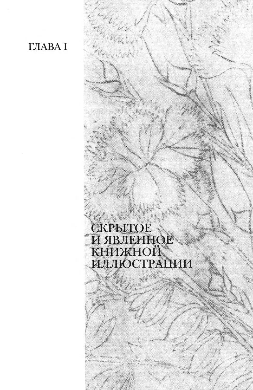 Глава I. Скрытое и явленное книжной иллюстрациии