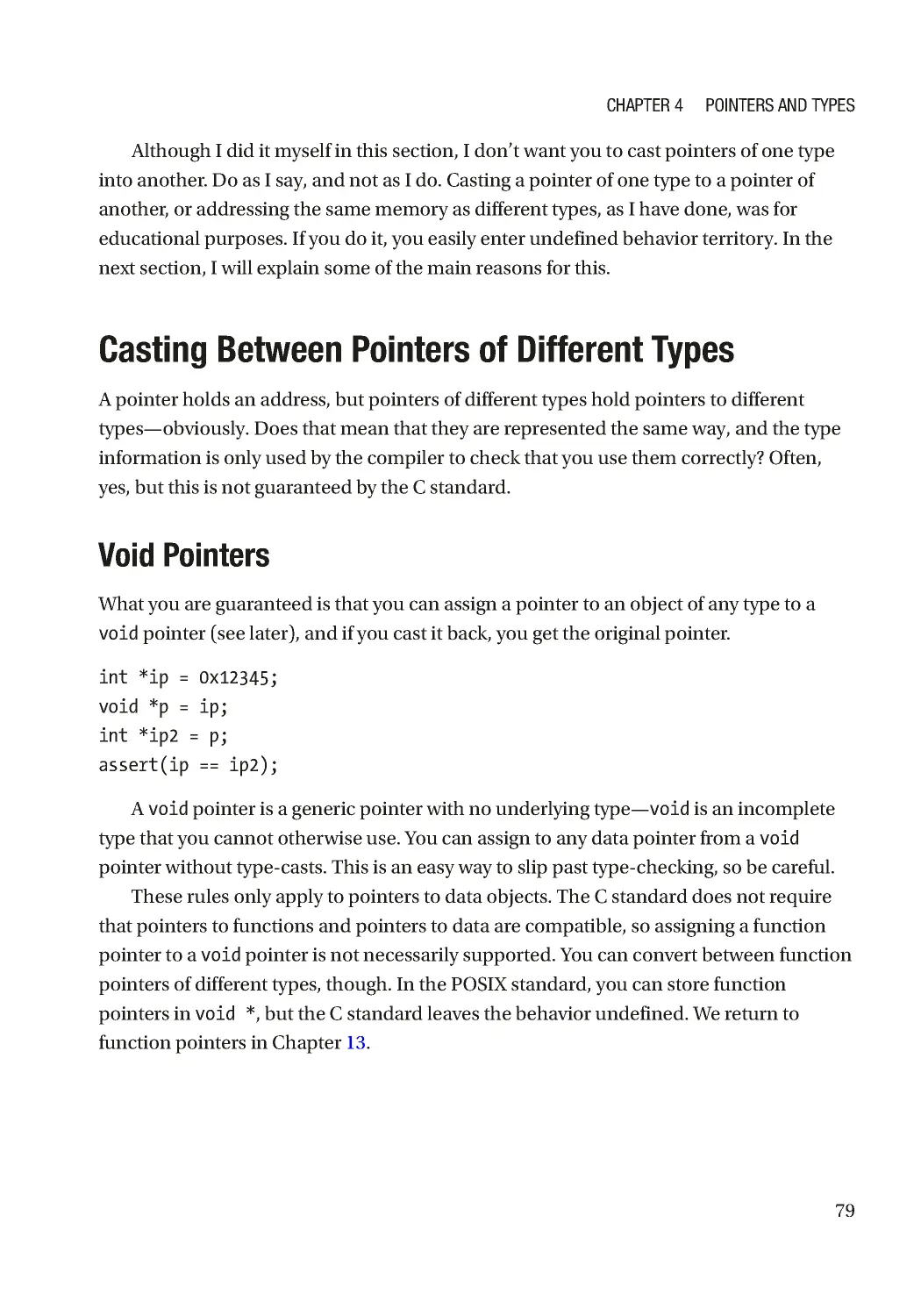 Casting Between Pointers of Different Types