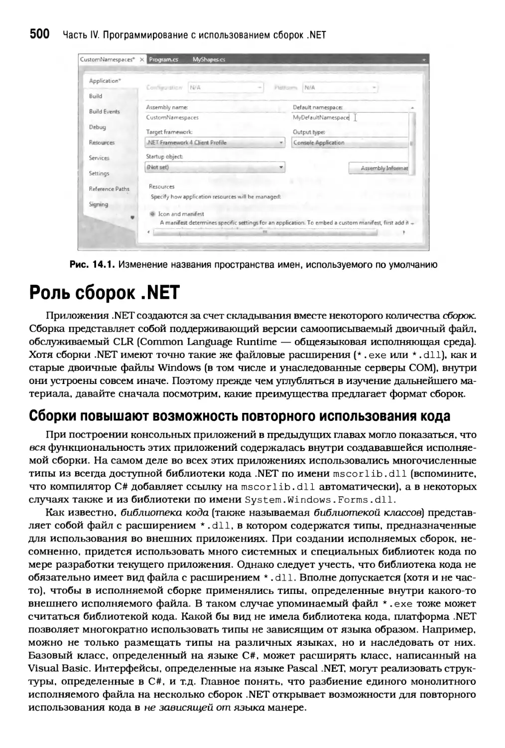 Роль сборок .NET