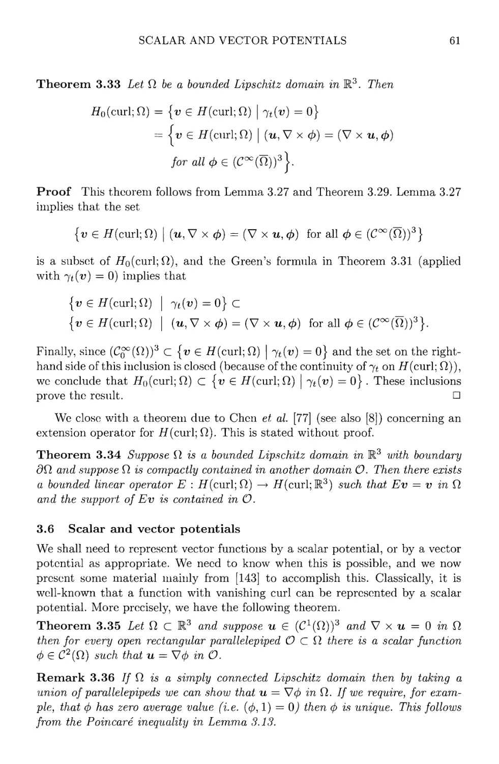 3.6 Scalar and vector potentials