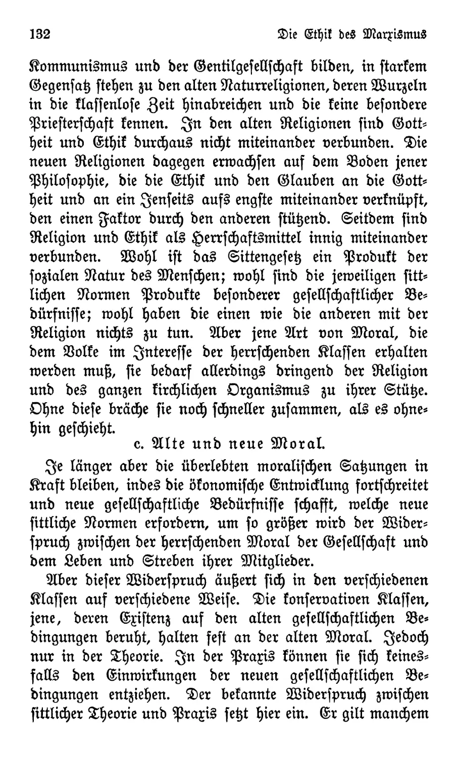 c. Alte und neue Moral