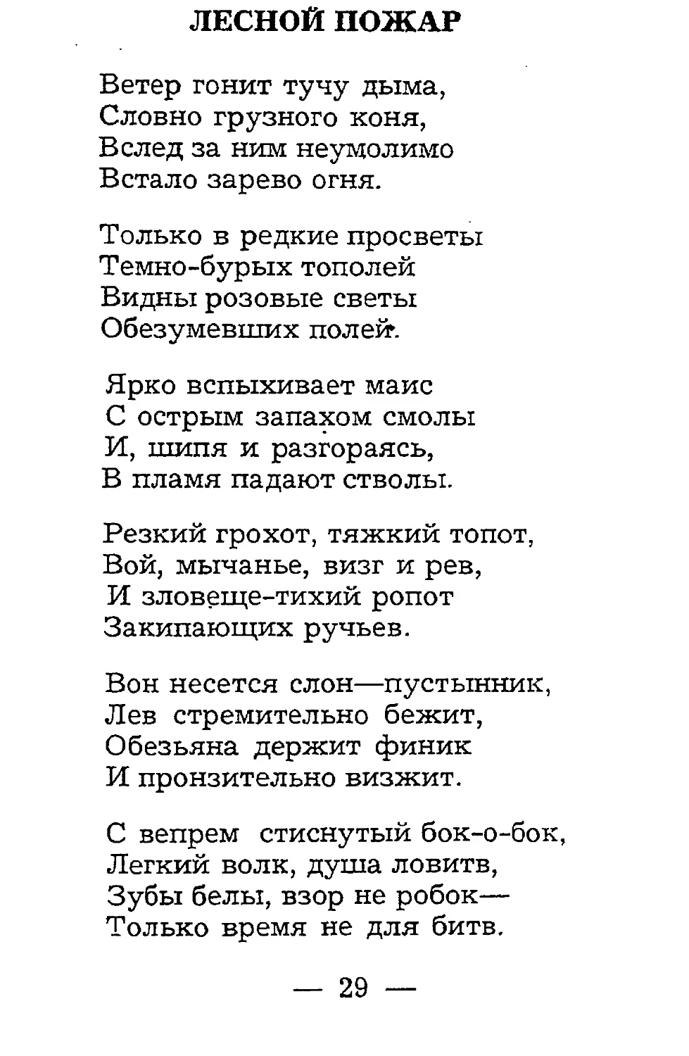 {031} Лесной пожар.