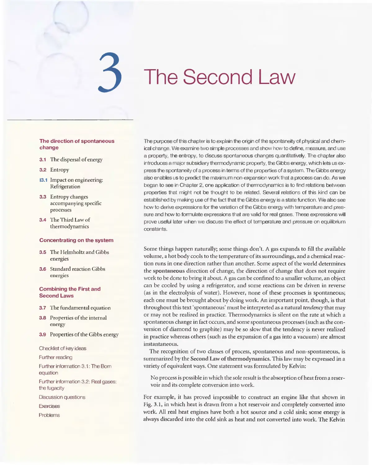 3 - The Second Law