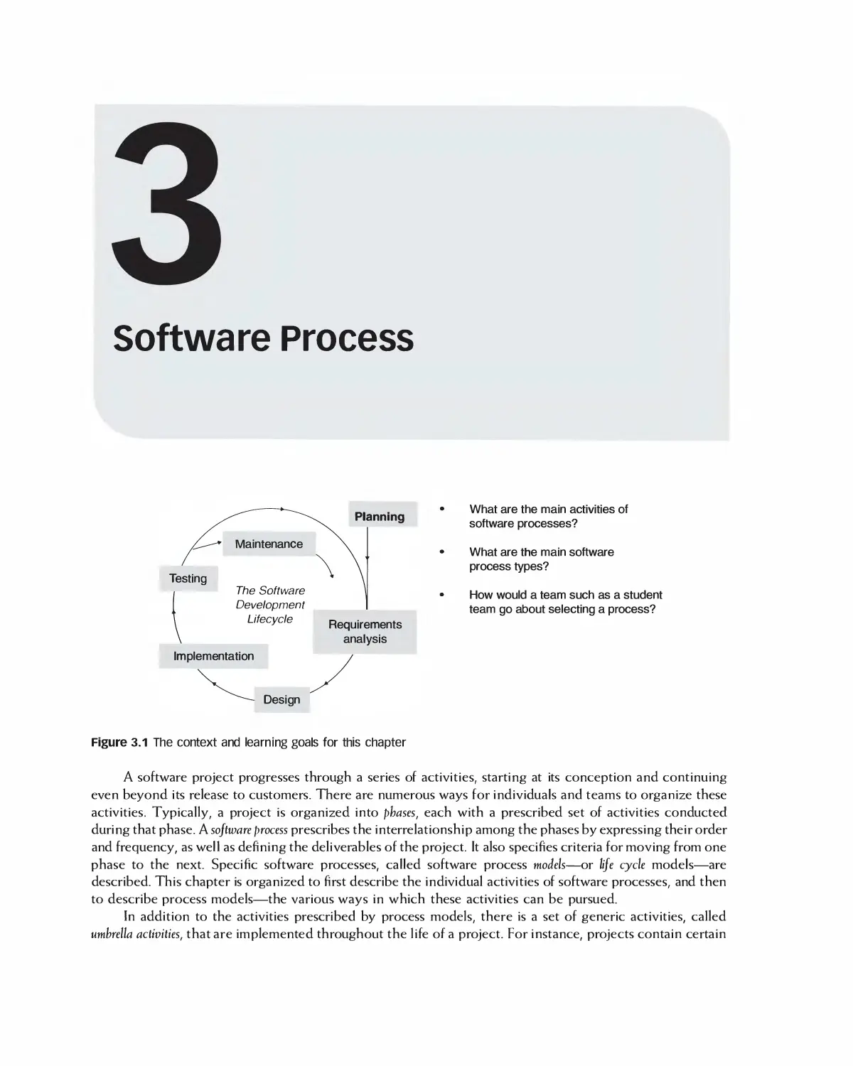 PART II: Software Process