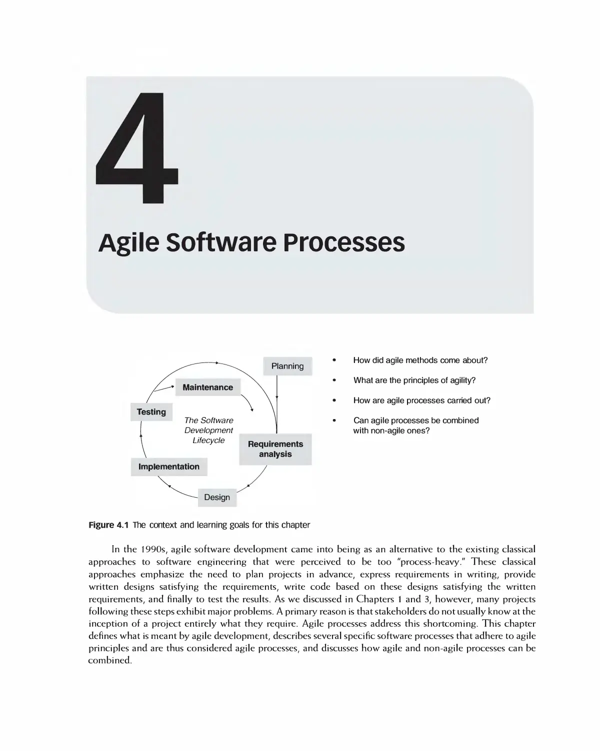 Chapter 4: Agile Software Processes