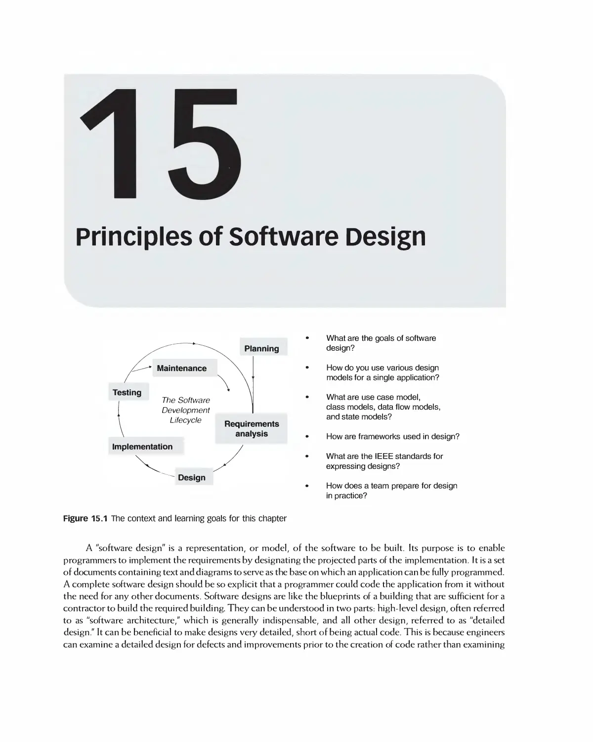 PART V: Software Design