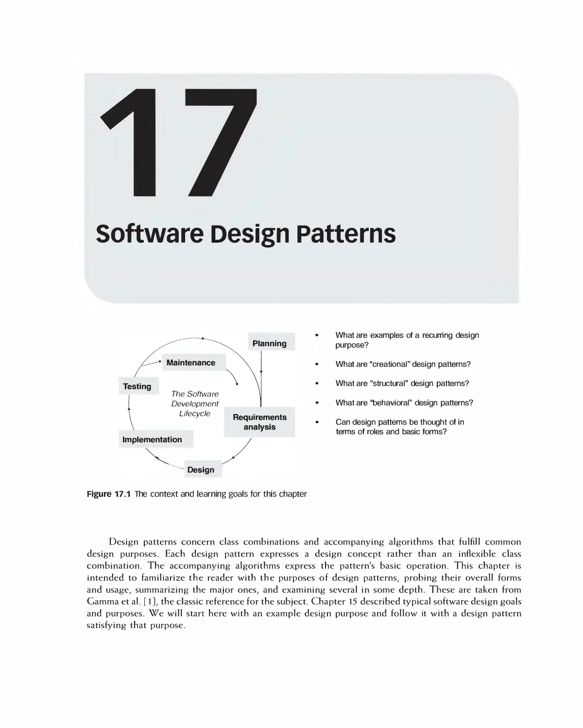 Chaper 17: Software Design Patterns