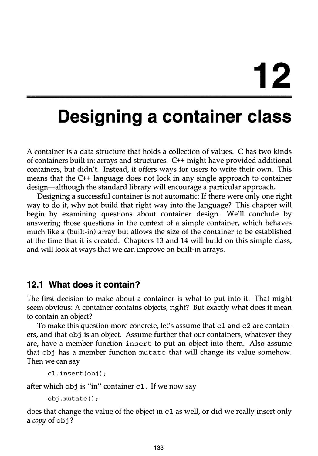 12.2 What does copying the container mean?