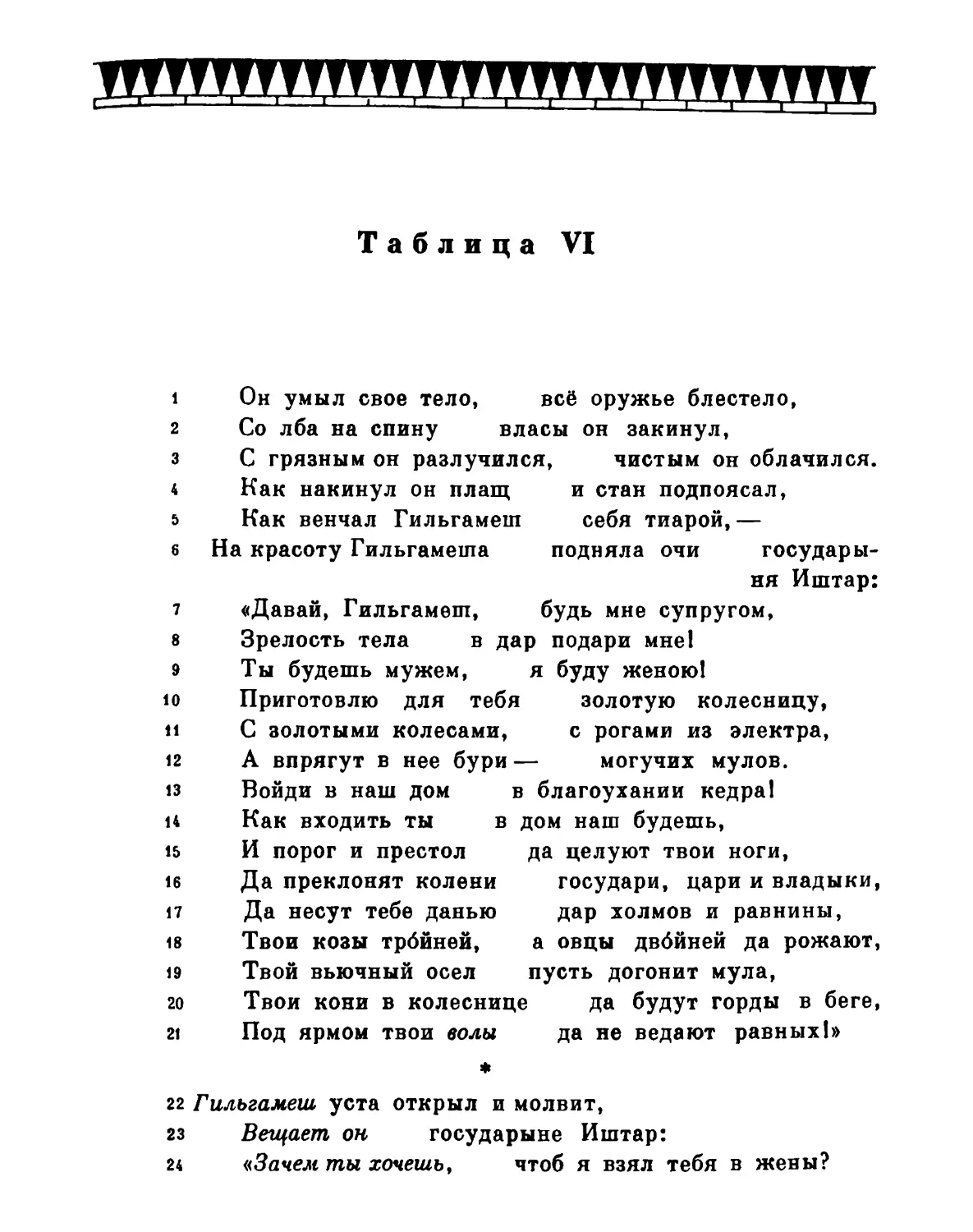 Таблица VI