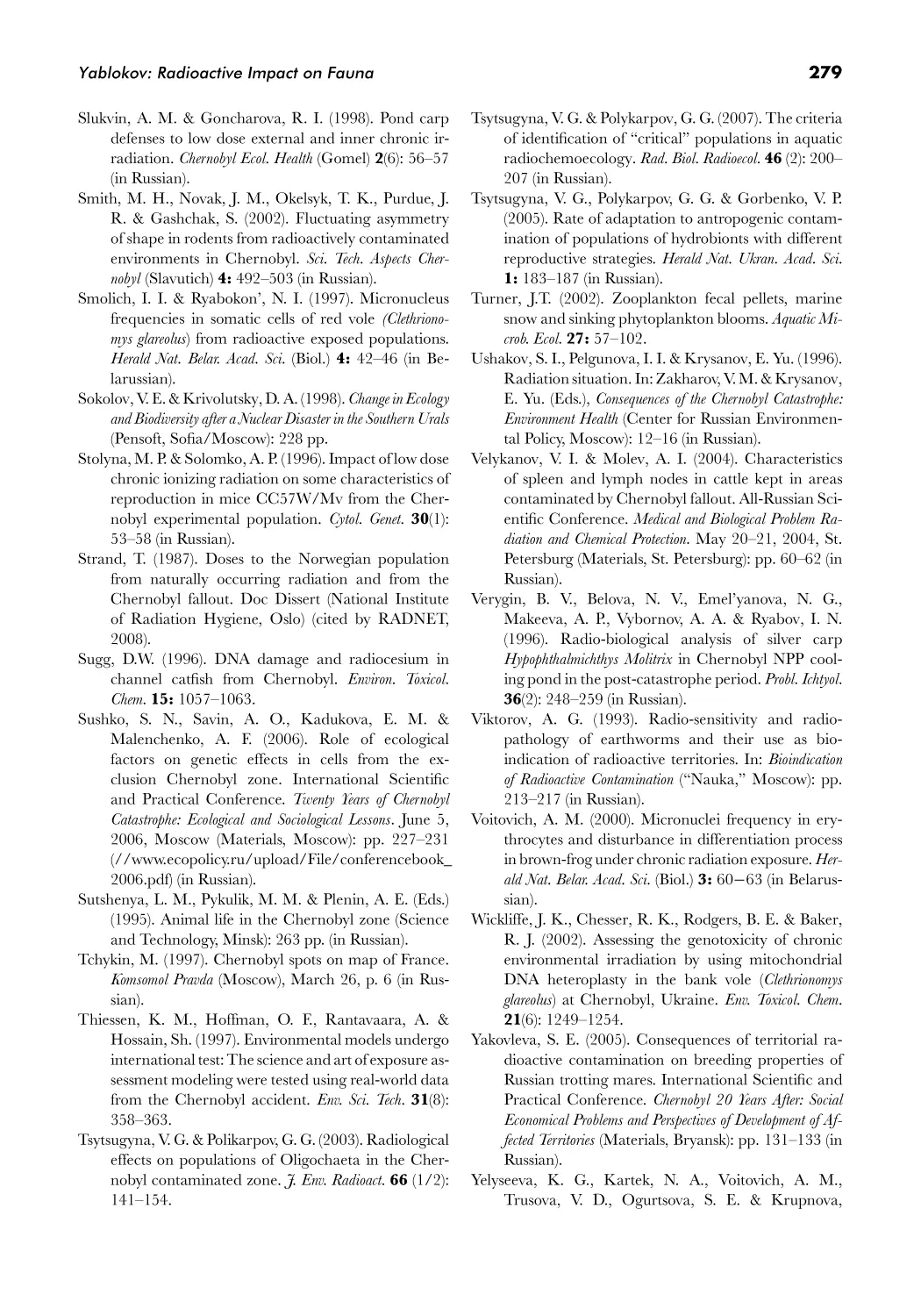 12. Radioactive Contamination of Food & People