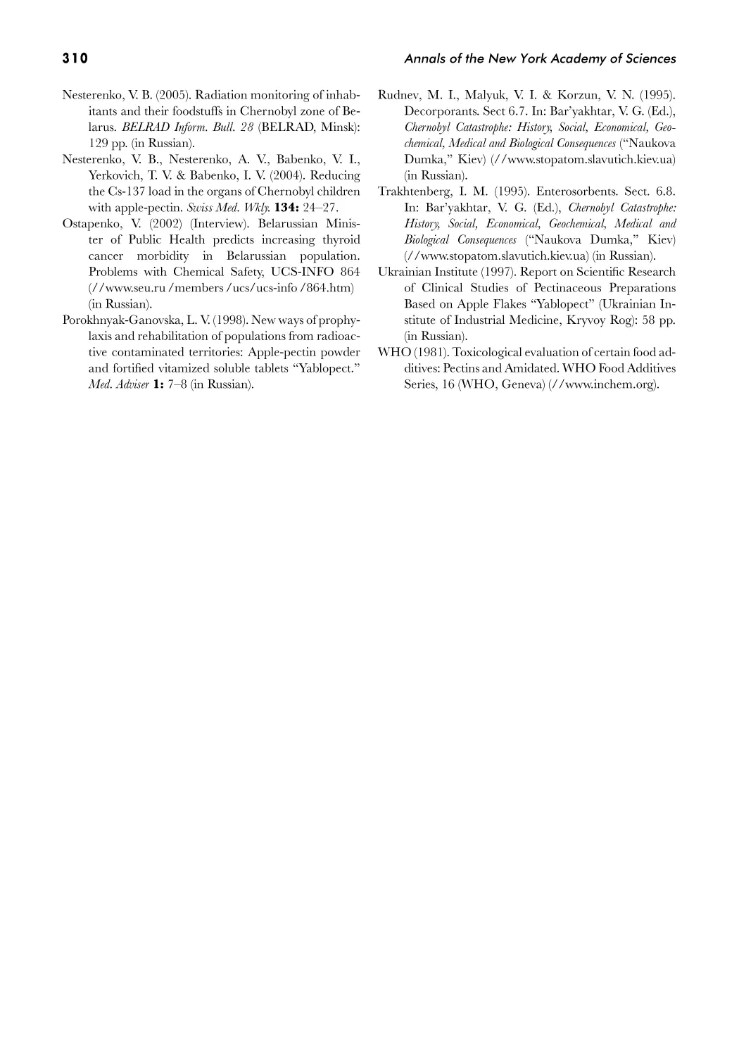 15.3. Health Consequences of Chernobyl