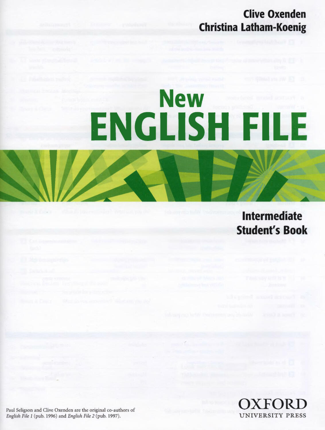 English file teachers book pre intermediate