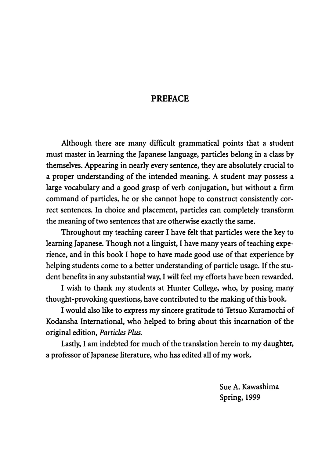 Preface