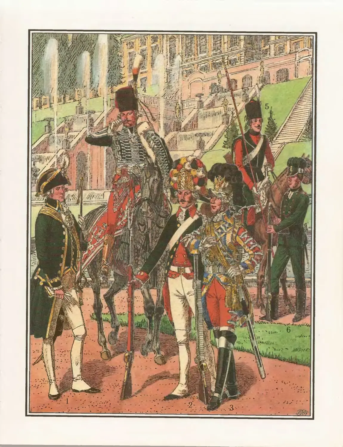 Лейб-гвардии Преображенский полк 18 век
