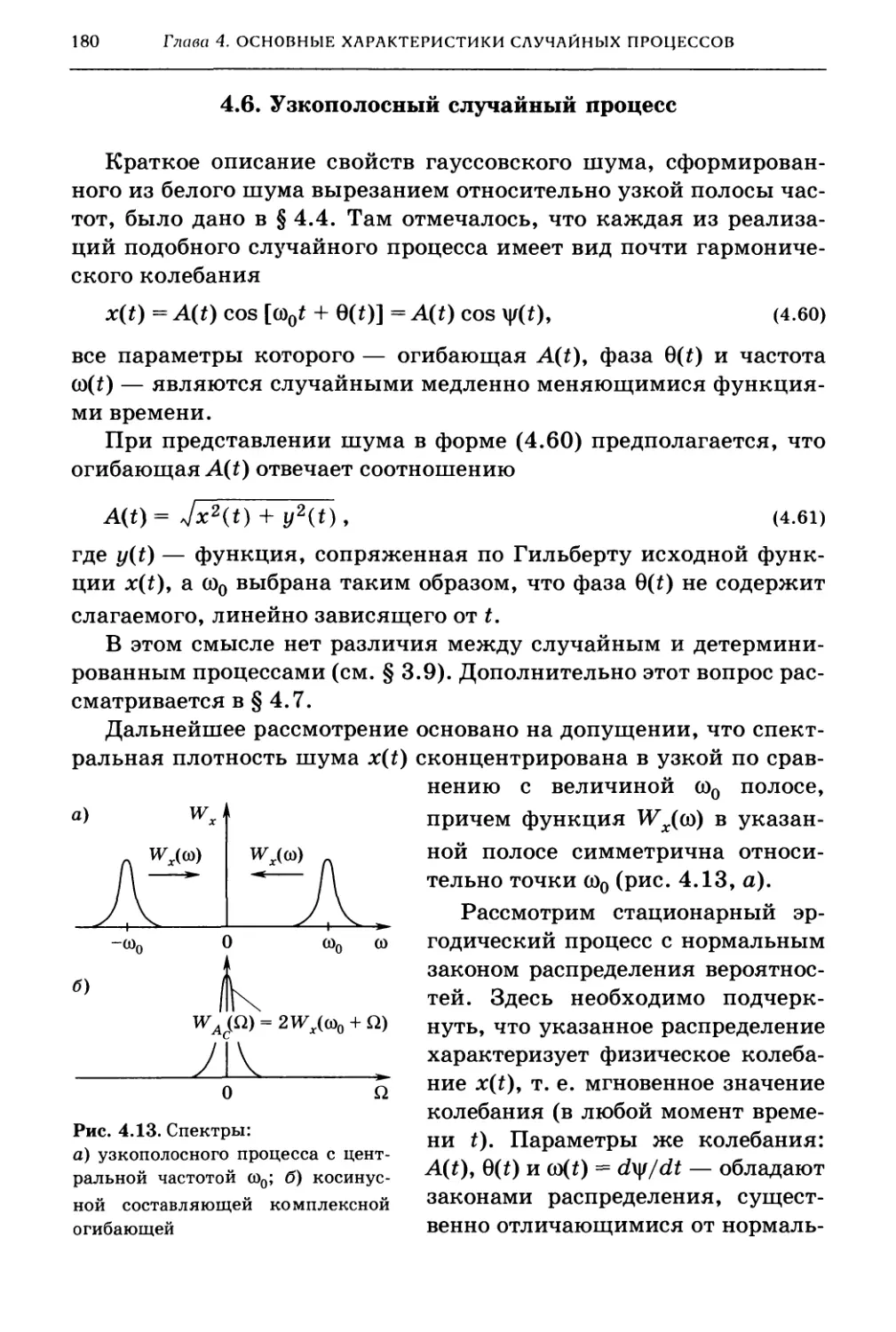 4.6. Узкополосный случайный процесс