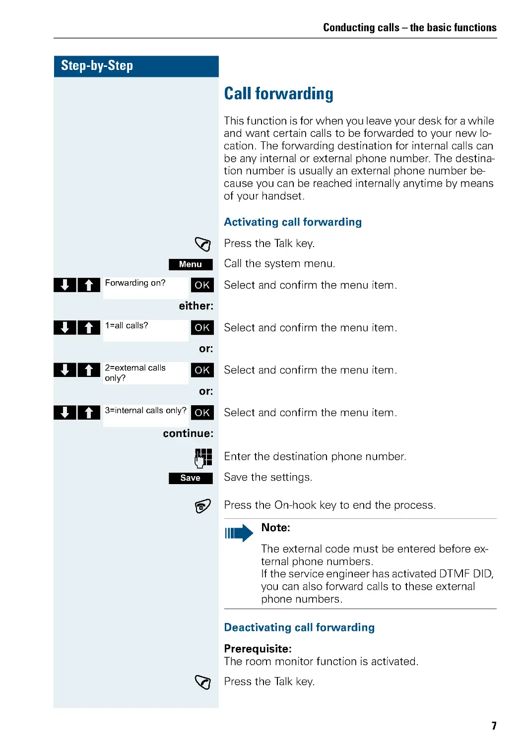 Call forwarding