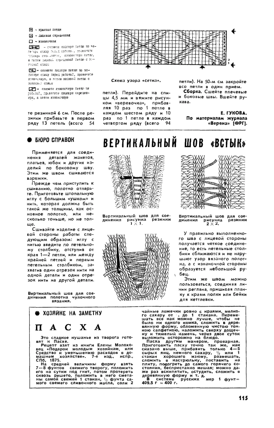 [Хозяйке — на заметку] — Пасха