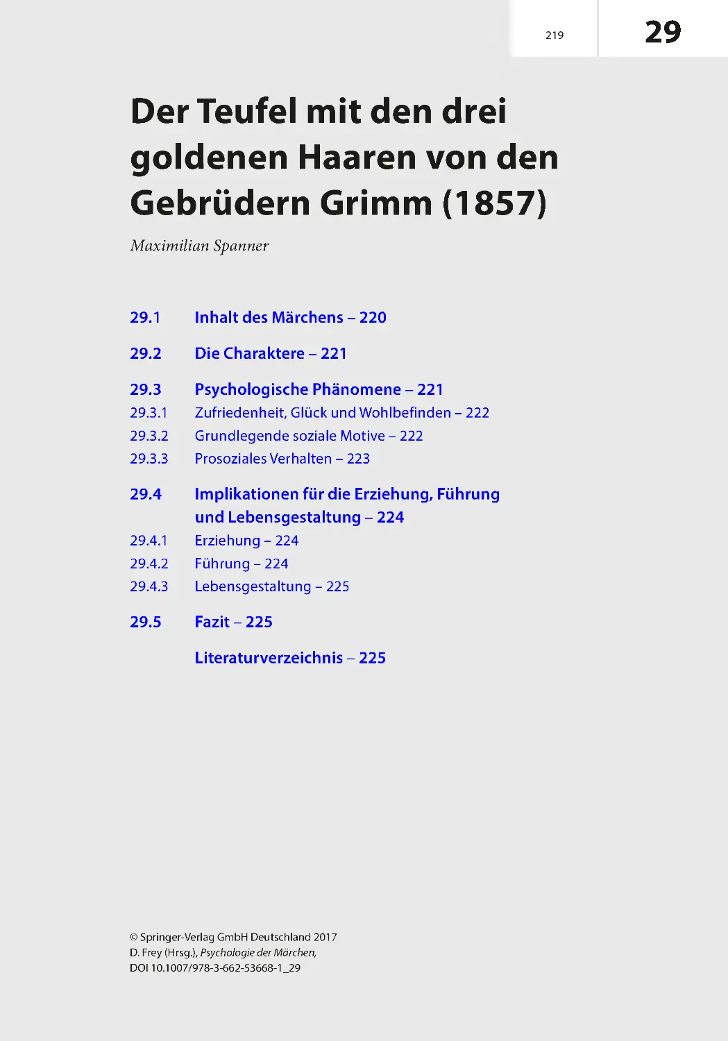 ﻿29 Der Teufel mit den drei goldenen Haaren von den Gebrüdern Grimm ø1857