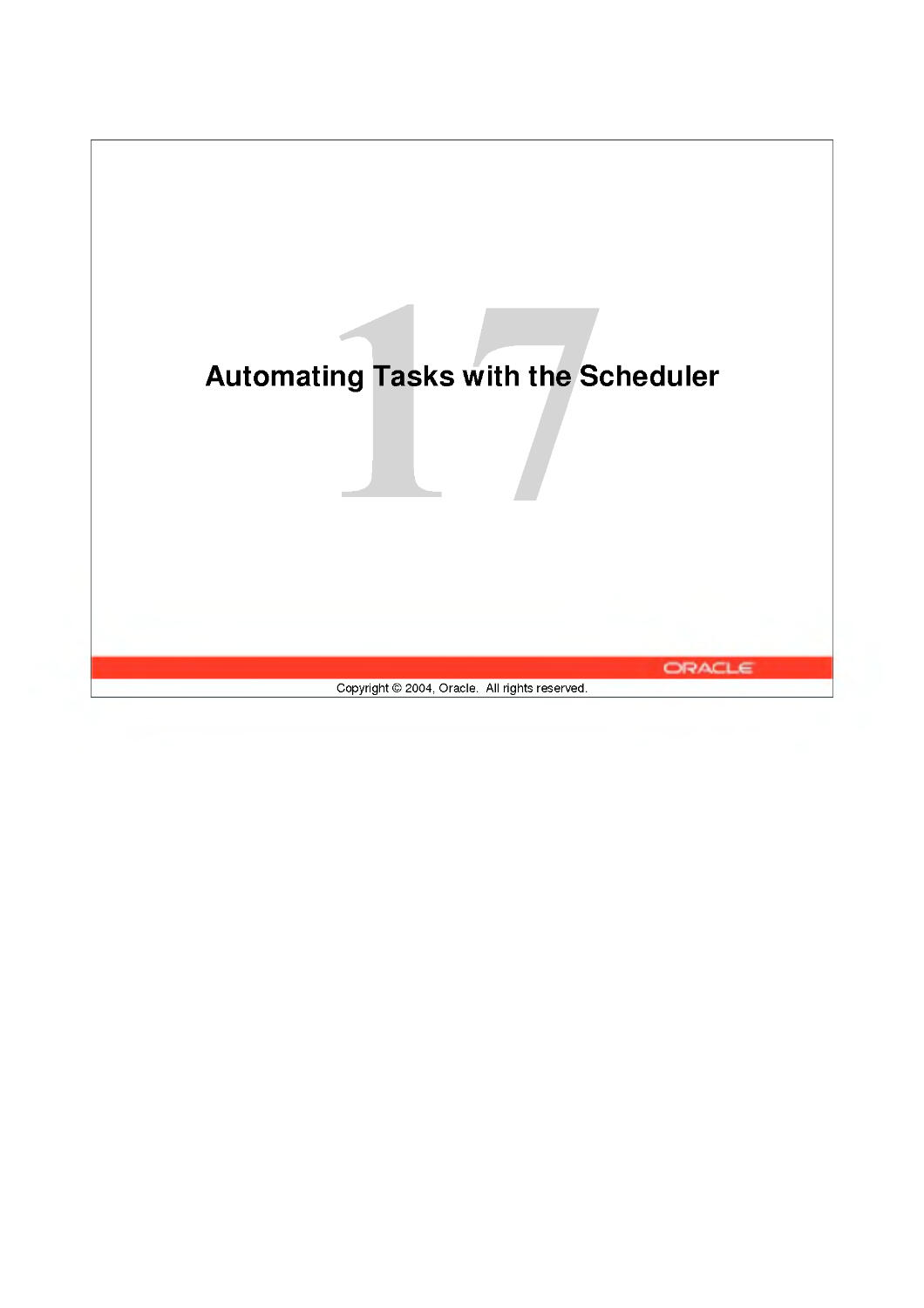 17 Automating Tasks with the Scheduler