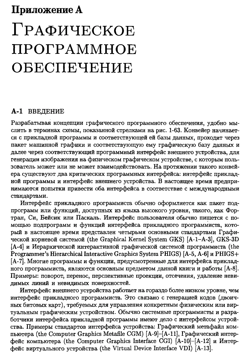 Приложение А. Графическое программное обеспечение