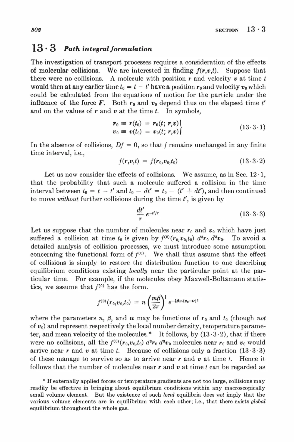 13.3 Path integral formulation