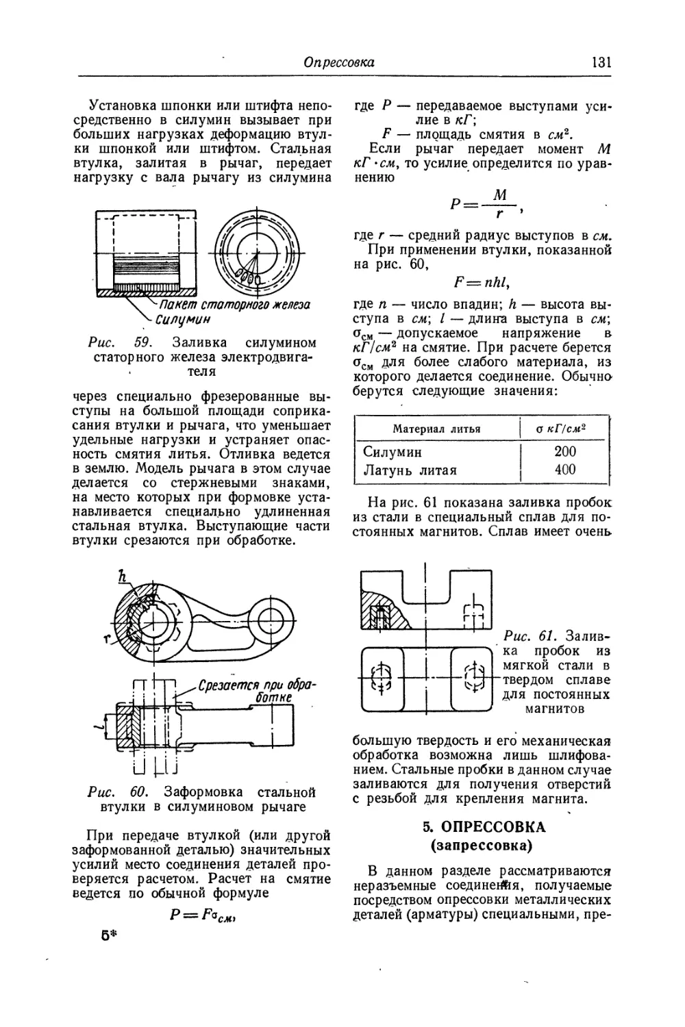 5. Опрессовка