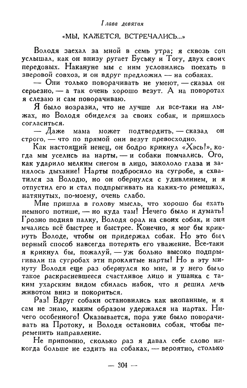 Глава девятая. «Мы, кажется, встречались...»