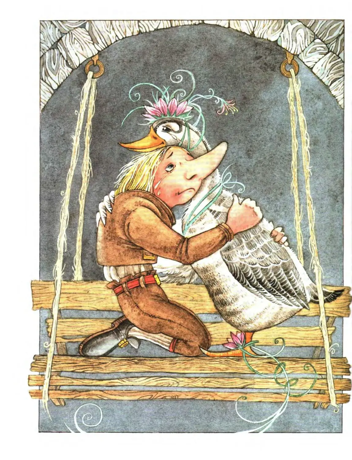 Иллюстрации Митрофанова к карлику носу