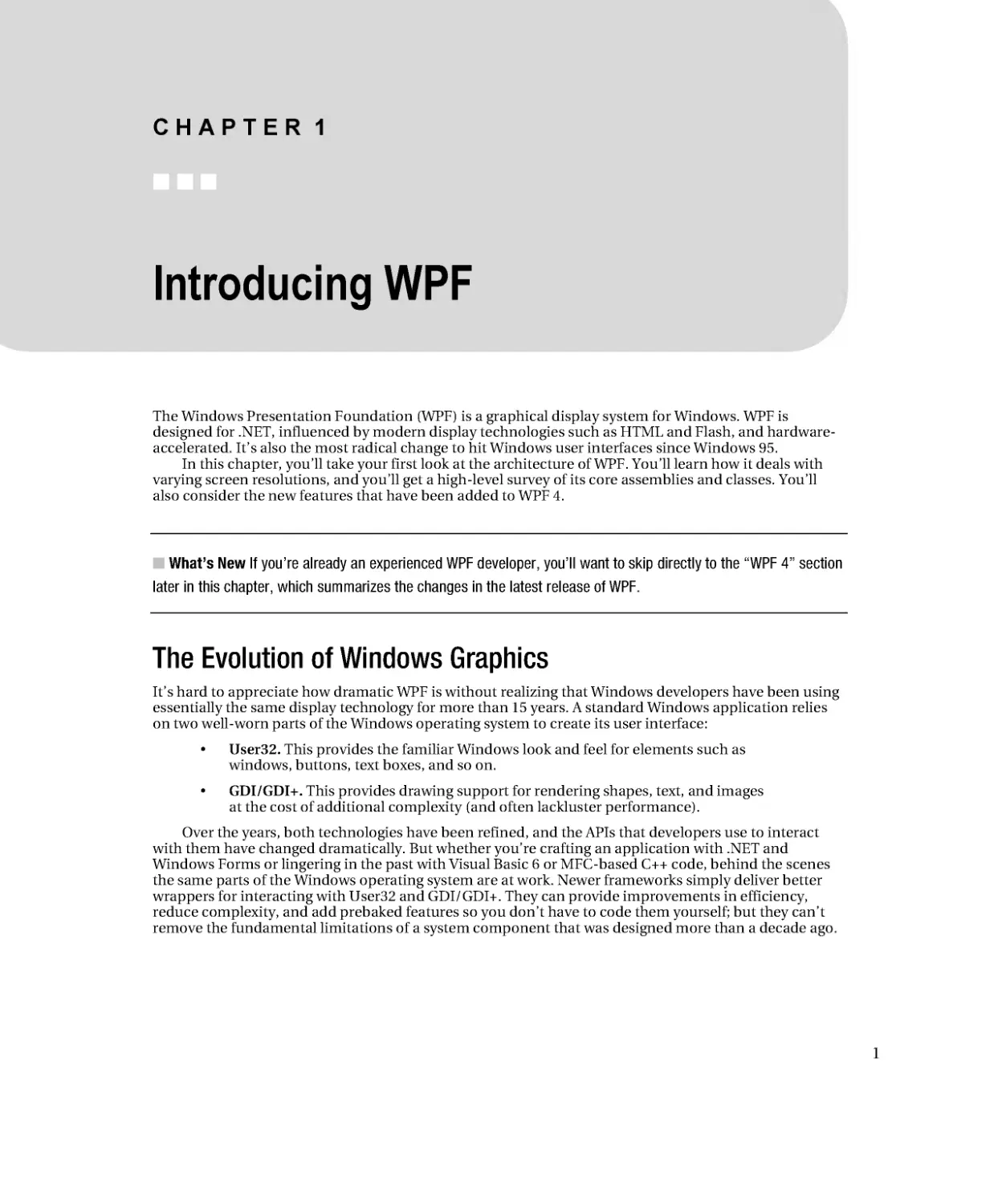 Introducing WPF