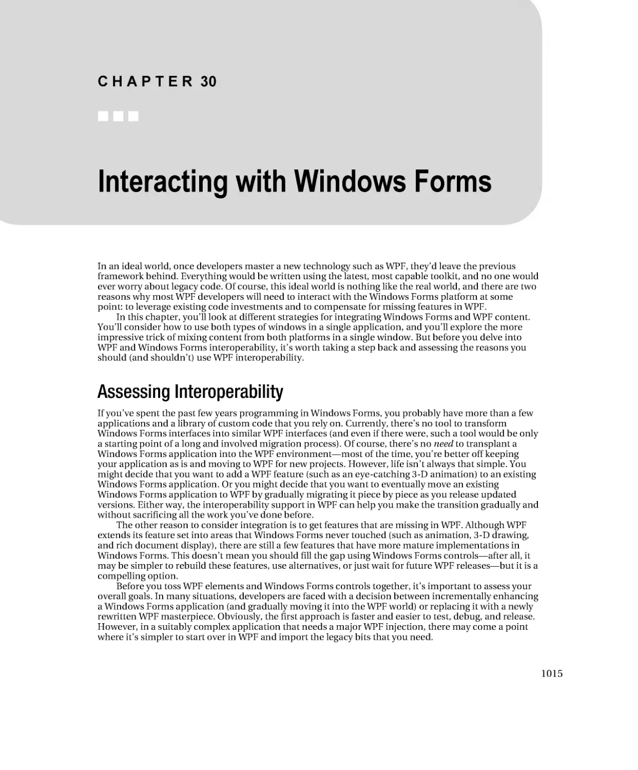 Interacting with Windows Forms