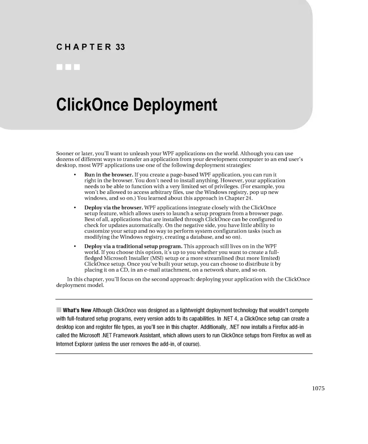ClickOnce Deployment