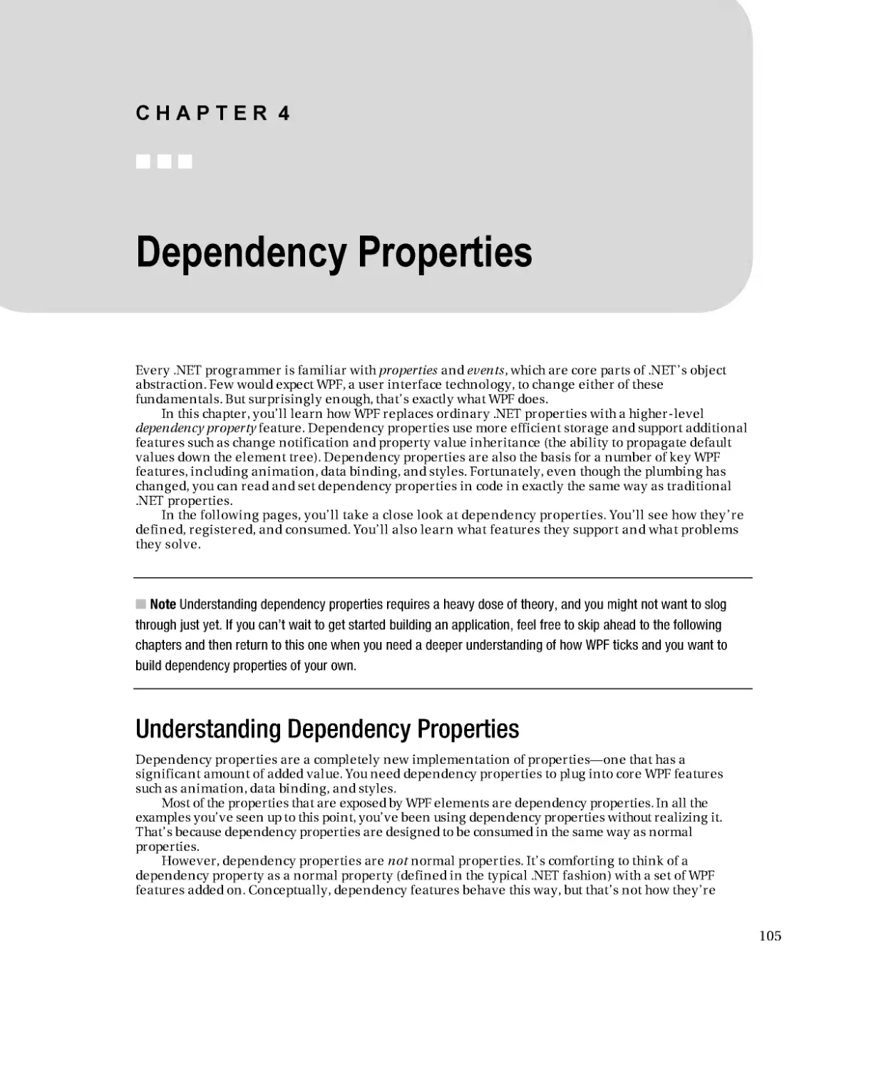 Dependency Properties