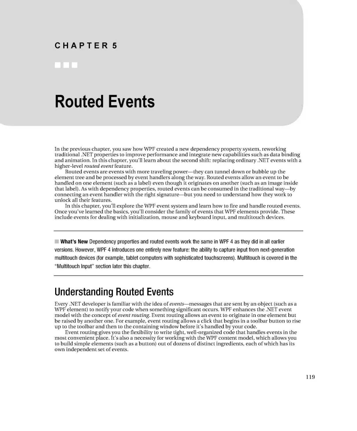 Routed Events