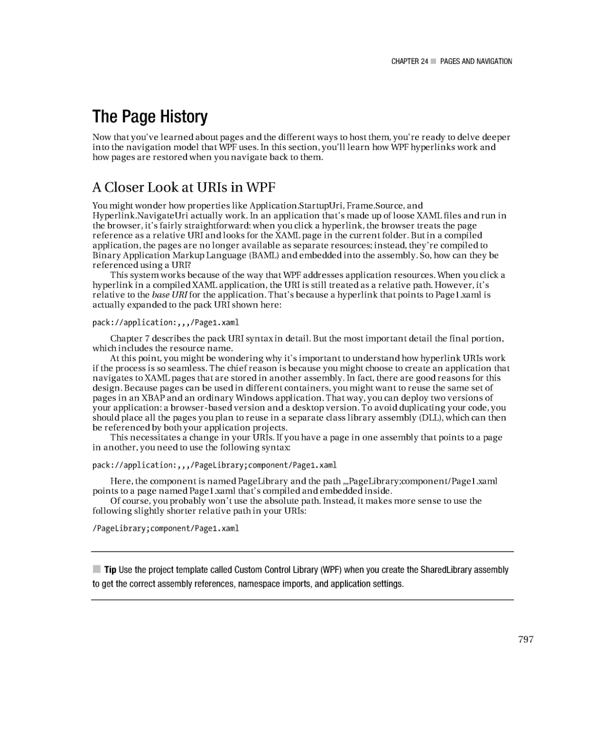 The Page History