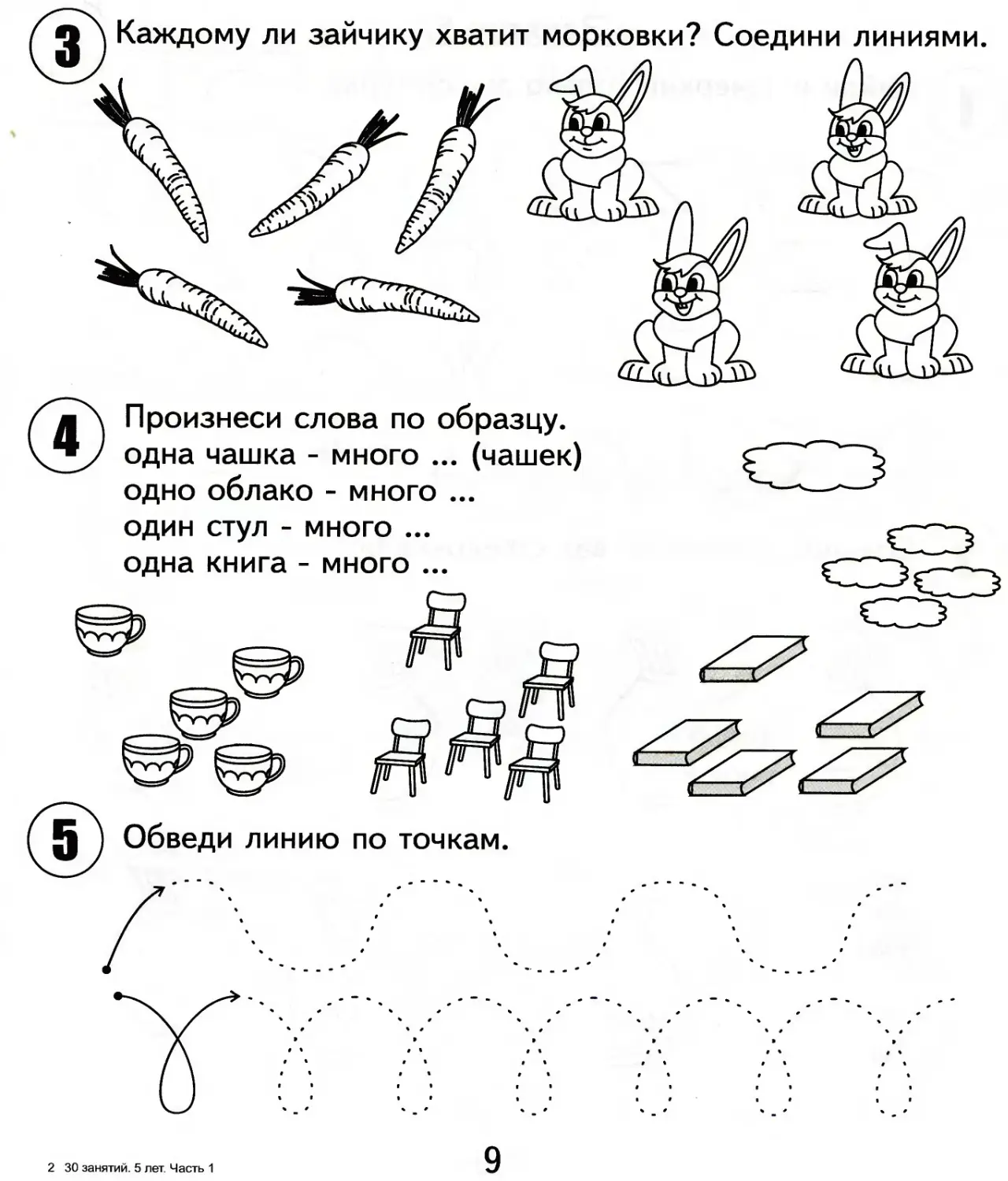 Занятия с ребенком 5 лет дома развивающие