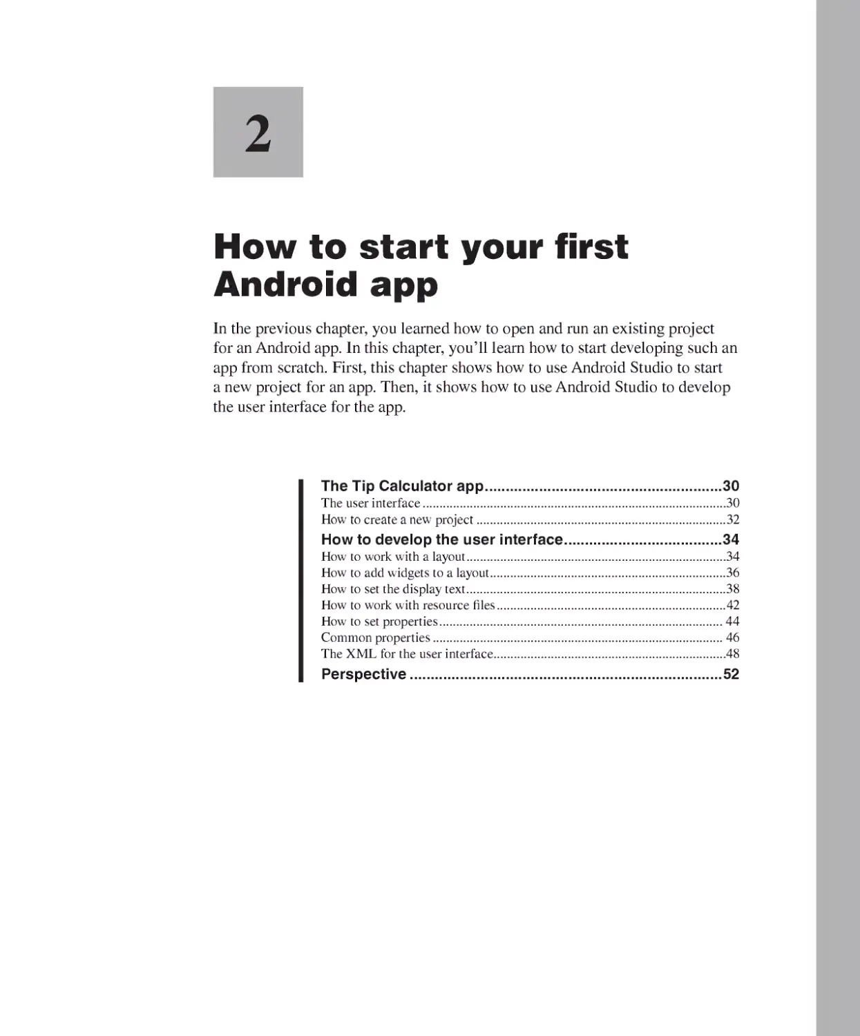 Chapter 2 - How to Start Your First Android App